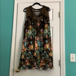 Sleeveless summer dress